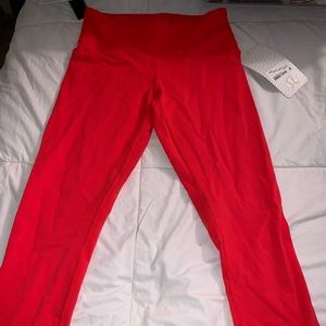 Lululemon athletica wonder under ll cropped pants